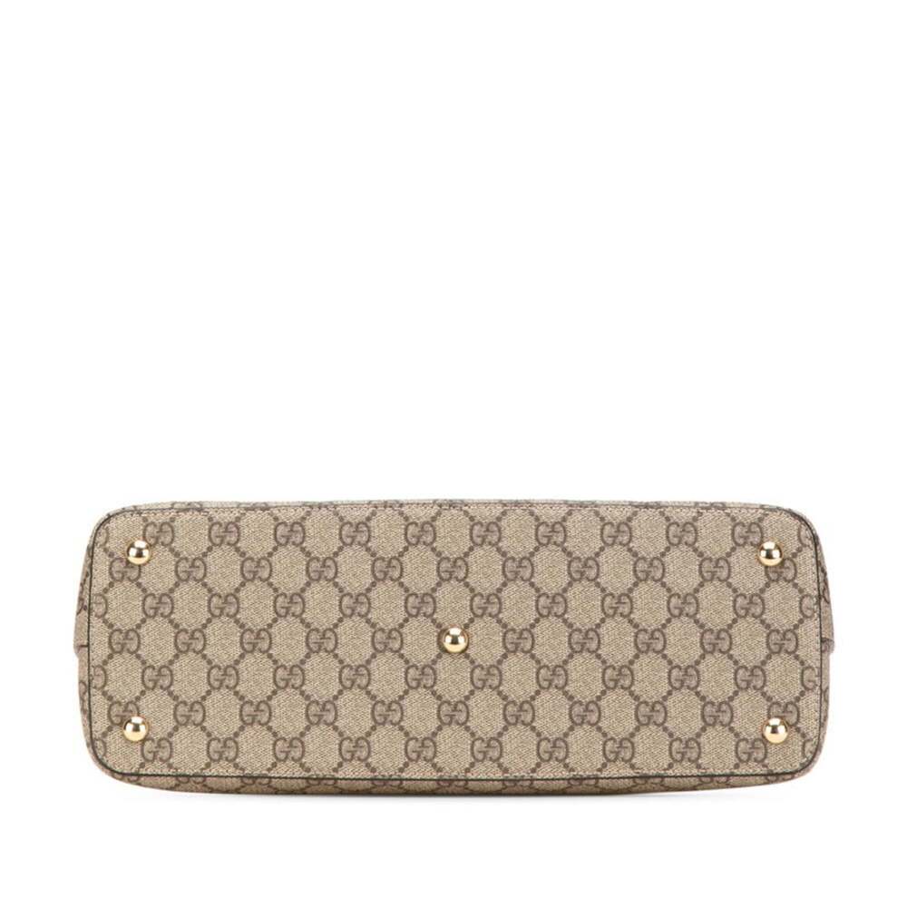 GUCCI Brown Leather Shoulder Bag - Picture 3 of 11